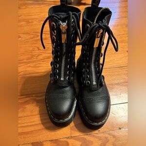 dr. martens sinclair max platform boots